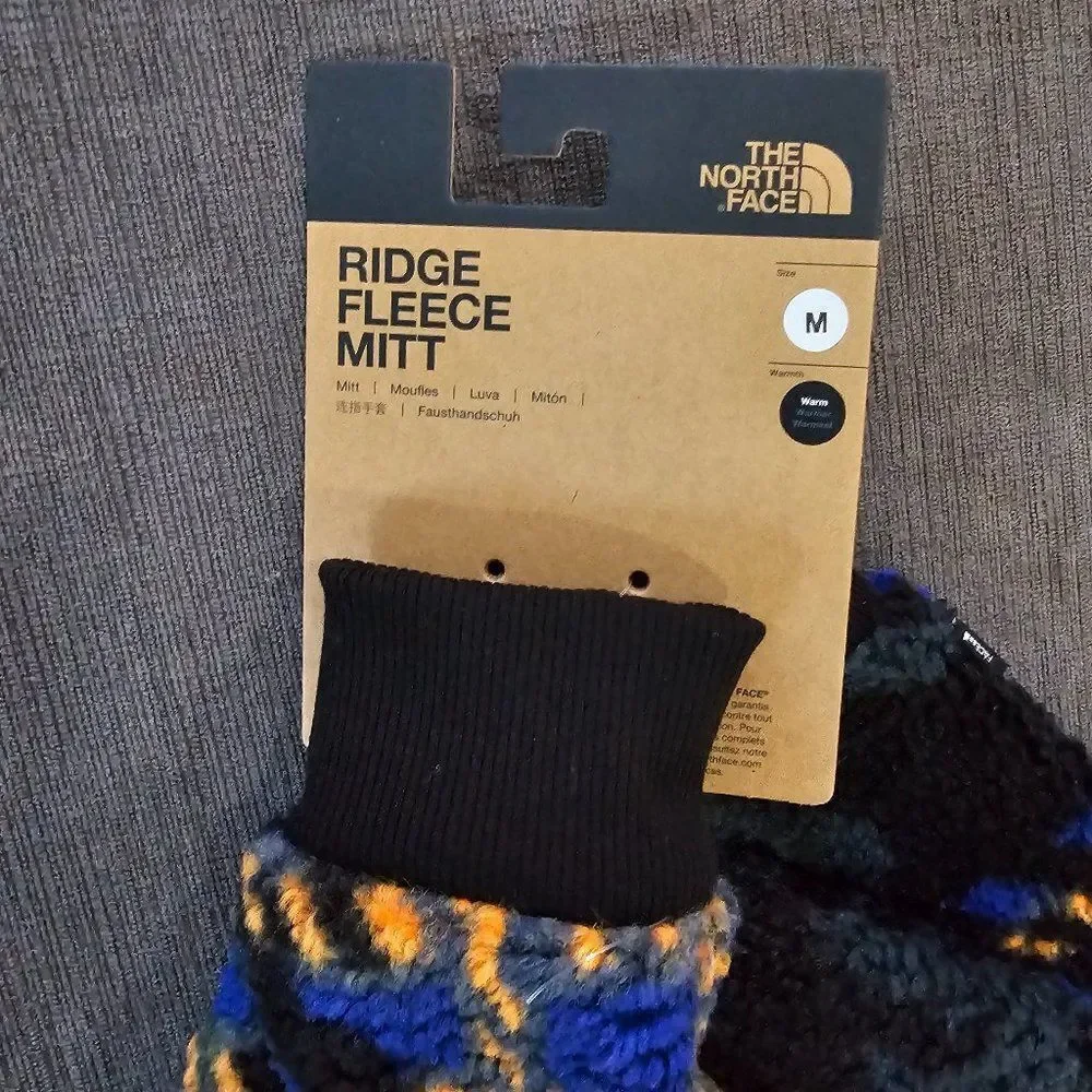 The North Face Women's Ridge Fluffy Sherpa Fleece Mitten Size Medium